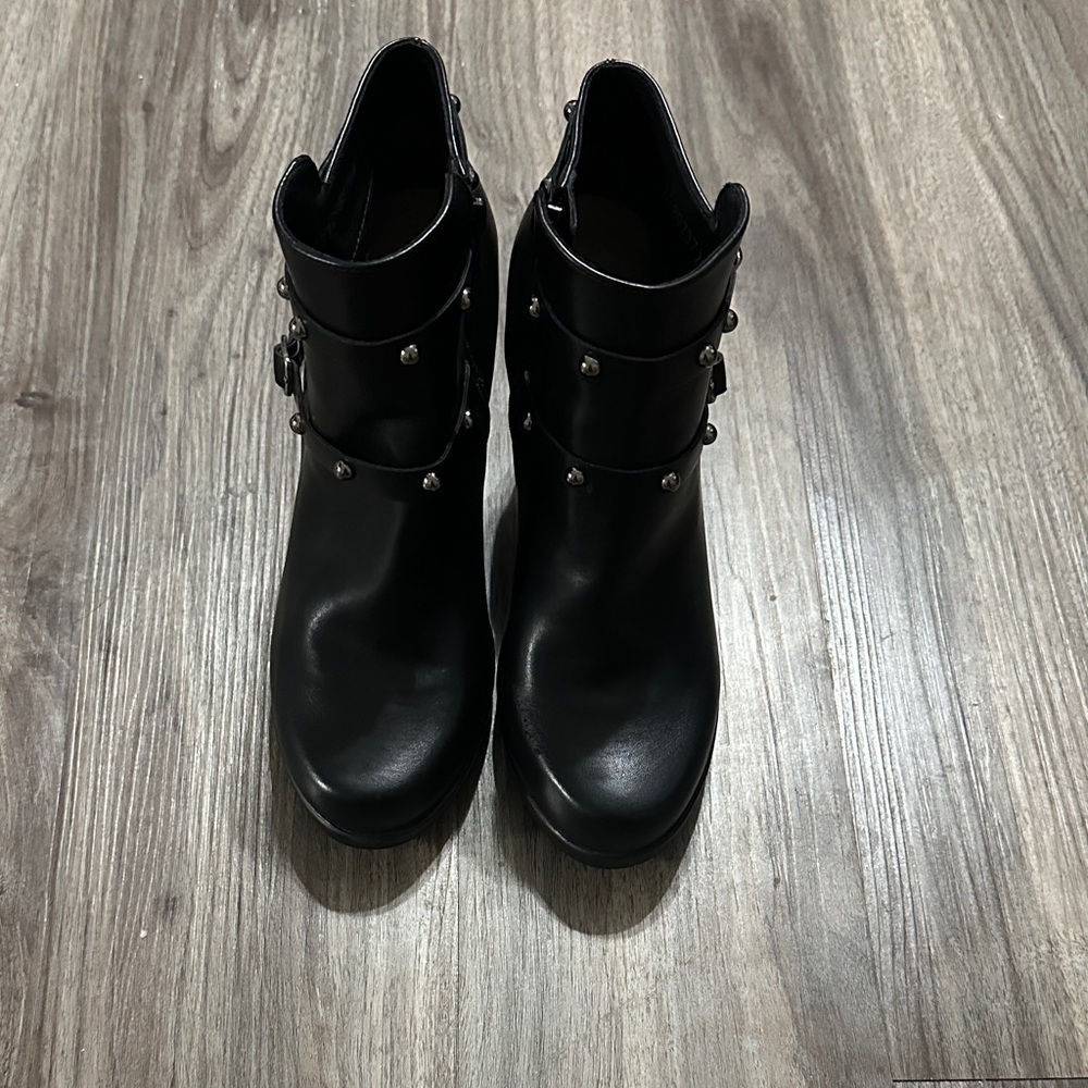 ANDREA FENZI Black Heeled Boots - Picture 5 of 11
